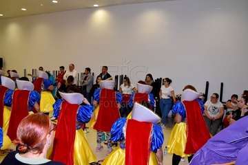 Visita de apyo a los grupos murgueros de Telde (Foto Francisco Javier Santana)